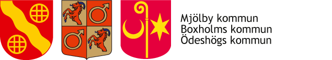 logotype för Mjölby, Boxholm och Ödeshögs kommun.